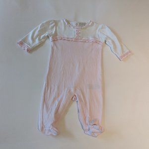 Kissy Kissy crochet detail footed onesie for special occasions (0-3 months)